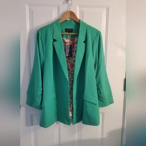 NWT Skies Are Blue Vibrant Green Blazer